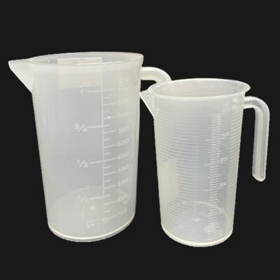 塑膠量杯 耐熱量桶(500cc) 量杯 帶刻度 量筒 水杯 度量衡杯 調飲量杯 500ml 
