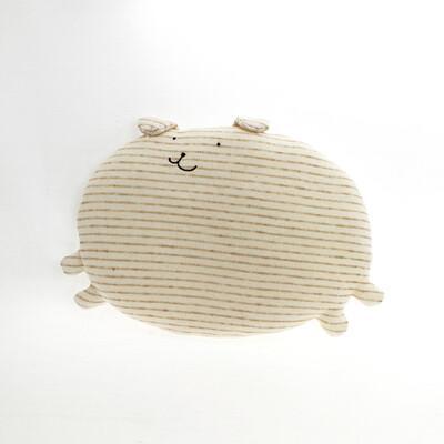 pompkins baby 小熊原棉兩用授乳 幼兒枕 