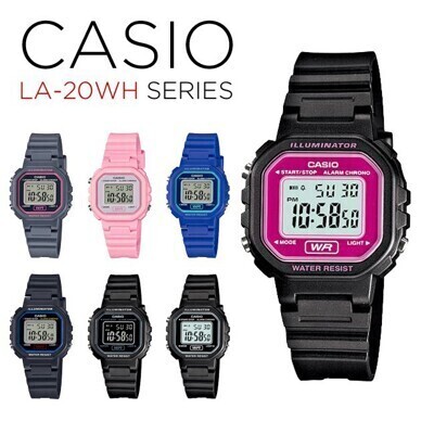 casio 卡西歐 小巧電子錶/手錶(la-20wh)