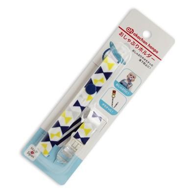 akachan honpo 蝴蝶結彩色布質奶嘴帶 