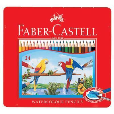 faber-castell 輝柏 115925 24色水性色鉛筆 
