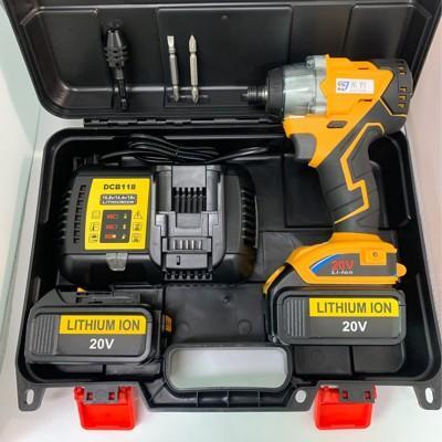 鋰電無刷衝擊起子 通用得偉 21v(18v) 組合搭配系列 /簡配 5.0ah 兩電一充(雙電池) 