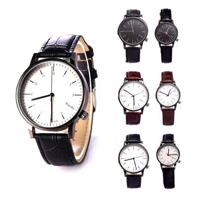 小數字指針錶 韓版手錶 女錶男錶 情侶錶 情侶對錶 皮帶錶 單支價 惡南宅急店0533f 