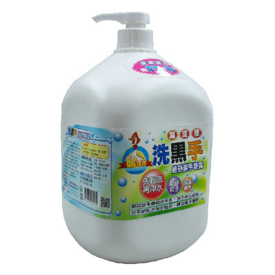 鵝媽媽洗黑手磨砂潔手凝露(一般油污專用) 3600cc 