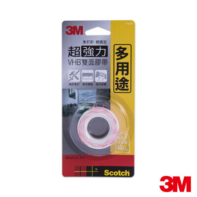 3m scotch 多用途專用超強力雙面膠帶 v1805 