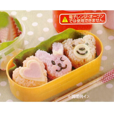 居家寶盒兔型飯模 壽司器 造型便當 飯糰 兒童便當 廚房用品 日式壽司 