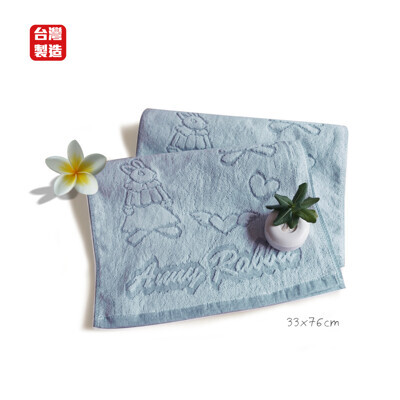 安妮兔超細吸水毛巾組 050ta-b102台灣製造 (30*75cm)*2