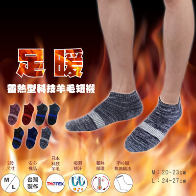 台灣製/保暖襪/短毛襪/羊毛襪/發熱襪/雪襪/登山襪/厚/無痕襪/裹起毛/型號784fav飛爾美 