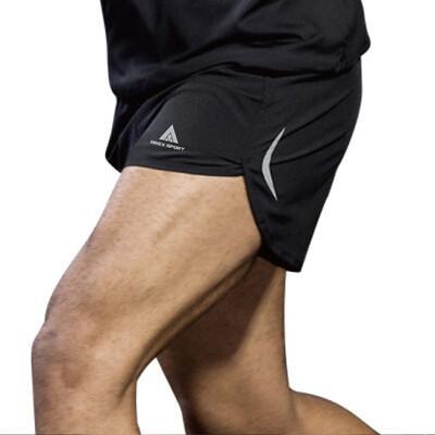 arex sport 跑步反光戶外健身運動短褲慢跑鐵人三項馬拉松運動三分褲)後口袋拉鍊設計 