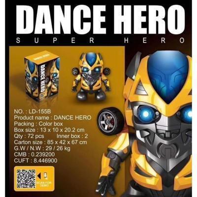 變形金鋼 大黃蜂 蜘蛛人 鋼鐵人 跳舞機器人 有音樂 會跳舞 唱歌會發光 cf146223 