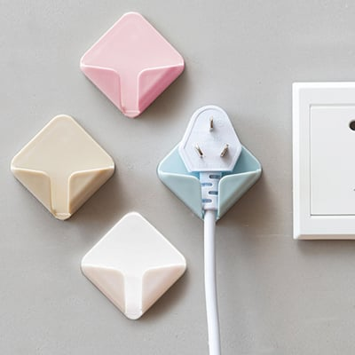 star candy插座掛鉤 無痕透明 掛鉤 無痕掛勾 防水掛勾 廚具鈎 電源線掛勾 收納掛勾 