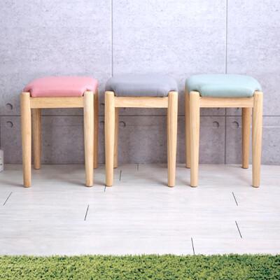 椅子 餐椅 書桌椅 化妝椅 凳子 矮凳(3色可選) mit台灣製宅貨 