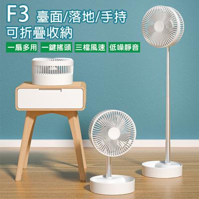 F3創意伸縮折疊usb風扇風扇檯扇家用扇好攜帶可搖頭電扇折疊風扇落地扇隨身風扇from 松果購物at Shop Com Tw