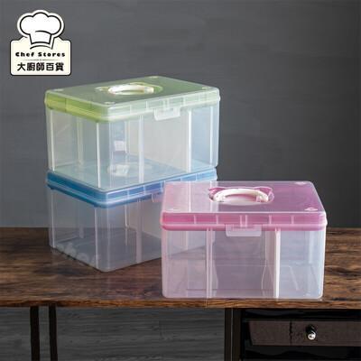 樹德手提箱工具箱醫藥箱12.6l化妝箱整理盒收納盒tb708-大廚師百貨 