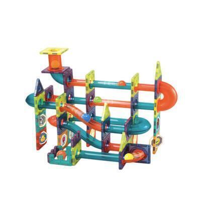 兒童玩具滾珠積木 96pcs-魔磁樂園兒童磁力片 