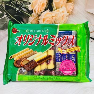 潼漾小舖日本 bourbon 北日本綜合風味餅乾奶油風味捲/巧克力餅乾/咖啡風味餅乾 