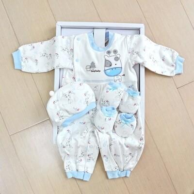gmp baby 長頸鹿 兩用兔裝+帽 彌月禮盒zaa-w3-032 