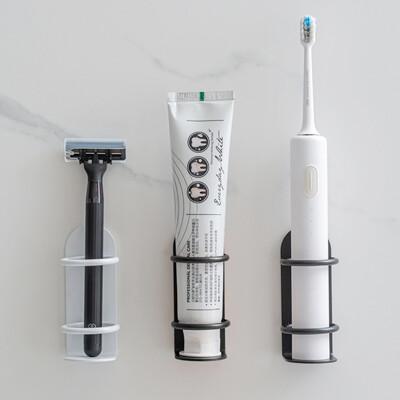e.dot免釘鑽鐵藝電動牙刷架 