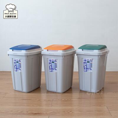 聯府日式附蓋垃圾桶26l環保分類垃圾筒cl26-大廚師百貨
