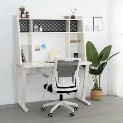 idea-簡約鐵木多格收納書桌 