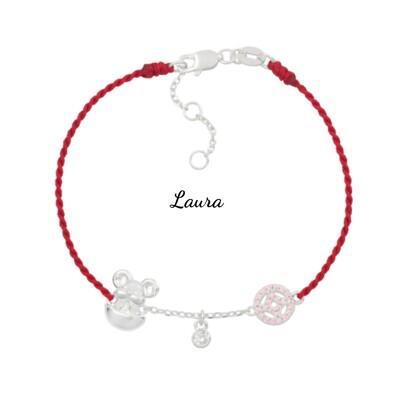 -laura- 手錬 s925純銀 招財幸運 紅線手鍊