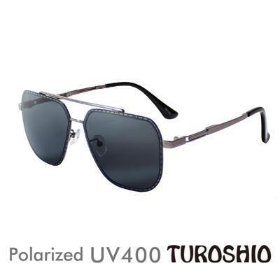 turoshio 偏光高科技太空尼龍記憶鏡片太陽眼鏡 空心結構框 槍色 j8015 c2 