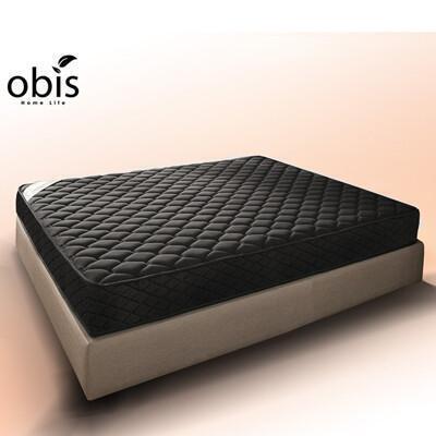 obis鑽黑系列-feanise二線奈米石墨烯獨立筒無毒床墊(20cm)雙人56.2尺 