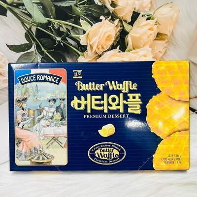 潼漾小舖 韓國 seoju 奶油鬆餅 餅乾 146g 個別包裝 8袋入 華夫餅 