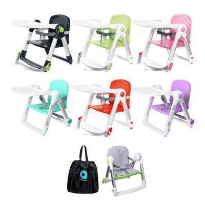 apramo flippa 摺疊式兒童餐椅(6色可選)公司貨附餐椅坐墊+提袋(偏遠地區不配送 