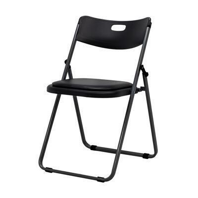 台灣製 紓壓輕巧合椅 2入組-附椅墊(折疊椅/餐椅/塑鋼椅/會議椅/外出露營)會議折疊椅 