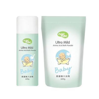 nac nac 氨基酸入浴劑(1罐+1補充包)超值優惠組(偏遠地區不配送) 悅兒園婦幼生活館 