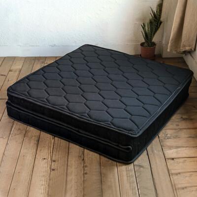 obis鑽黑系列-zak 折折奈米石墨烯可折疊獨立筒床墊/薄墊[單人36.2尺] 