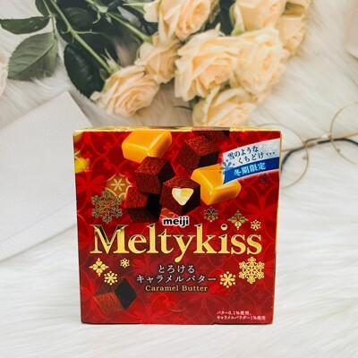 潼漾小舖 冬期限定日本 meiji 明治 meltykiss 牛奶可可 原味/草莓/抹茶/焦糖 