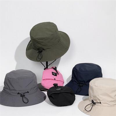 收納包造型變身帽薄款可折疊防水速乾防曬遮陽漁夫帽登山帽m3512ashop 