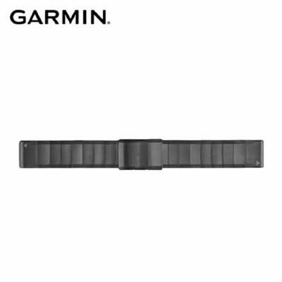 garmin quickfit 22mm 原廠石板灰不鏽鋼錶帶 fenix 5 6 7 