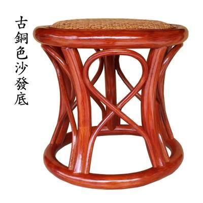 msl米詩蘭居家內嵌式沙發底低鼓藤椅/工作椅/低椅凳