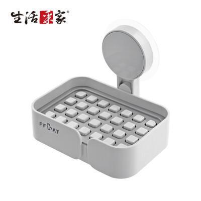 生活采家廚房強力無痕貼瀝水小肥皂架_3入裝#99510