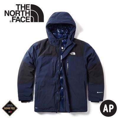 the north face 美國 男 gore-tex羽絨外套海軍藍46gh/防水外套/羽絨衣 