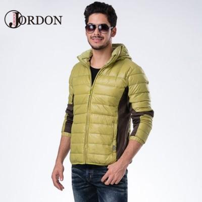 jordon 橋登 男 超輕撥水羽絨夾克綠993/輕量羽絨衣/羽絨外套/保暖外套