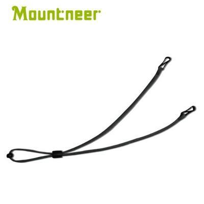 mountneer 山林 帽繩黑11h99-01/漁夫帽/大盤帽/草帽/專用帽繩 