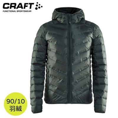 craft 瑞典 男 輕量羽絨連帽外套墨綠1908006/羽絨衣/保暖外套/羽絨外套 