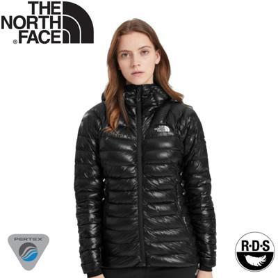 the north face 女 summit perex 連帽羽絨外套黑3sps/羽絨衣/保暖 