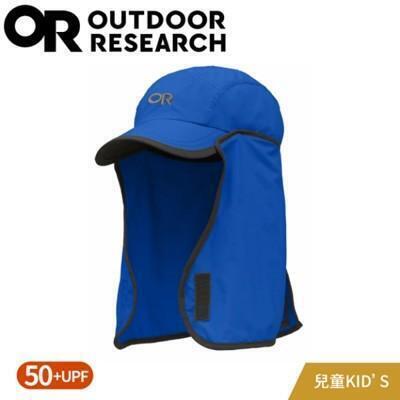 outdoor research 美國 兒童款 抗uv透氣護頸暗藍243434/防曬後遮/棒球帽 