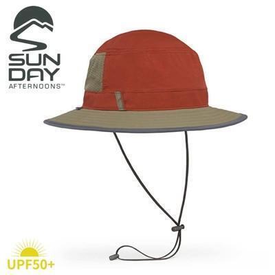 sunday afternoons 美國 抗uv防曬透氣圓桶帽赤紅sas2b03546b/遮陽帽 