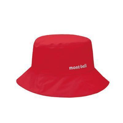 mont-bell 日本 gtx meadow hat 女圓盤帽罌粟紅1128628/防水漁夫帽 