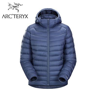 arc'teryx 始祖鳥 女 cerium 羽絨連帽外套月光藍29625/保暖外套/羽絨衣/輕 