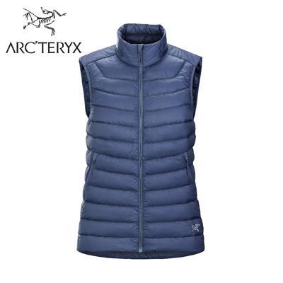 arc'teryx 始祖鳥 女 cerium羽絨背心月光藍29627/保暖背心/羽絨衣/輕羽絨 