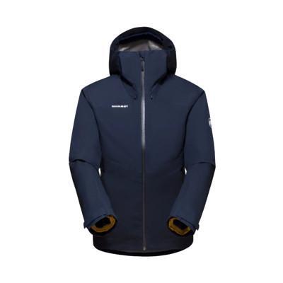mammut 長毛象 女 convey 3in1 gtx兩件式防水保暖連帽外套海洋藍/獵豹褐10 