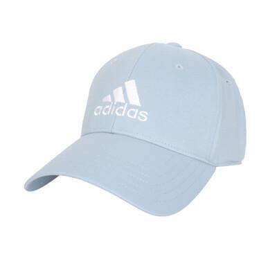 adidas 運動帽-防曬 遮陽 帽子 愛迪達 夢幻藍白 