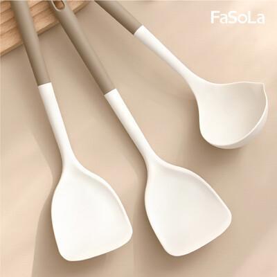 fasola 耐高溫矽膠廚具 鍋鏟 湯勺 